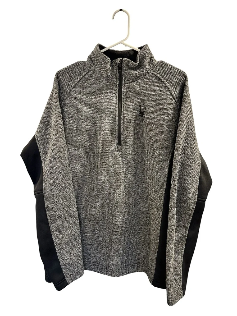 Spyder Men's Pullover Quarter Zip Sweater
